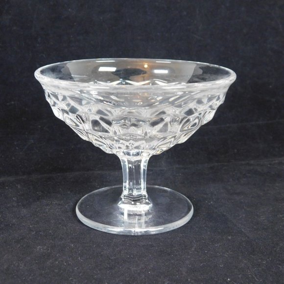 Fostoria American Elegant Glass Qty 2 Low Flared Sherbert Dishes Vintage 3.25" - Picture 11 of 11